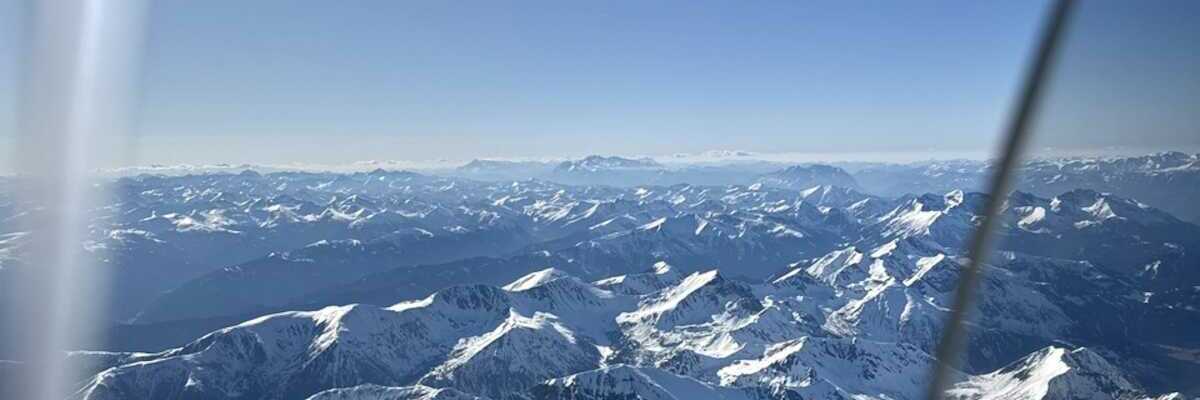 Verortung via Georeferenzierung der Kamera: Aufgenommen in der Nähe von Gaal, Österreich in 3700 Meter